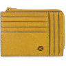 Чехол для кредитных карт PIQUADRO BLACK SQUARE PU1243B3R/G (желтый)