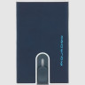 Чехол для кредитных карт PIQUADRO BLUE SQUARE PP4825B2R/N черный