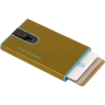 Чехол для кредитных карт PIQUADRO BLUE SQUARE PP4825B2BLR/G желтый натуральная кожа