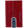 Чехол для кредитных карт PIQUADRO BLUE SQUARE PP4825B2R/R красный