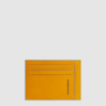 Чехол для кредитных карт PIQUADRO BLUE SQUARE PP2762B2R/G шафрановый