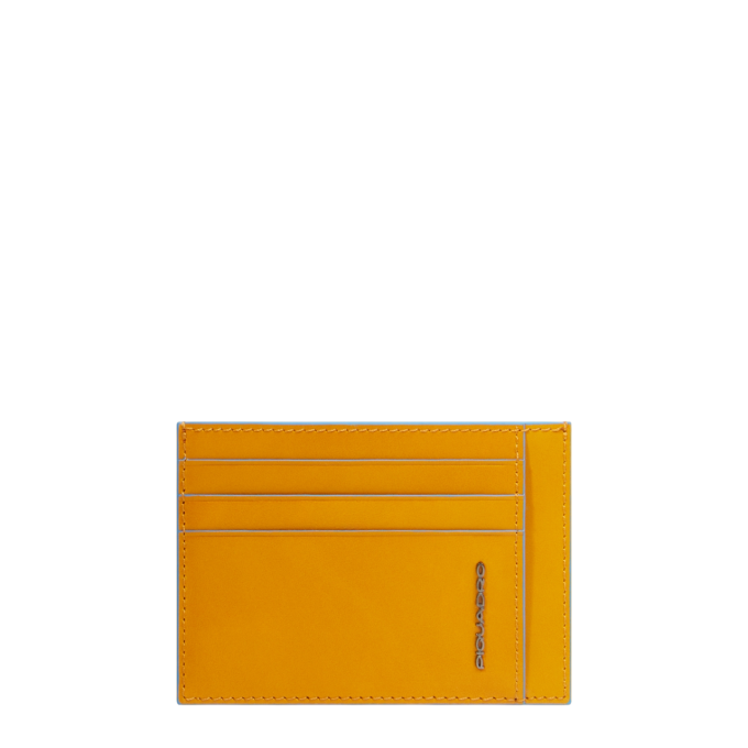 Чехол для кредитных карт PIQUADRO BLUE SQUARE PP2762B2R/G шафрановый