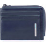 Чехол для кредитных карт PIQUADRO BLUE SQUARE PP4822B2R/BLU2 синий