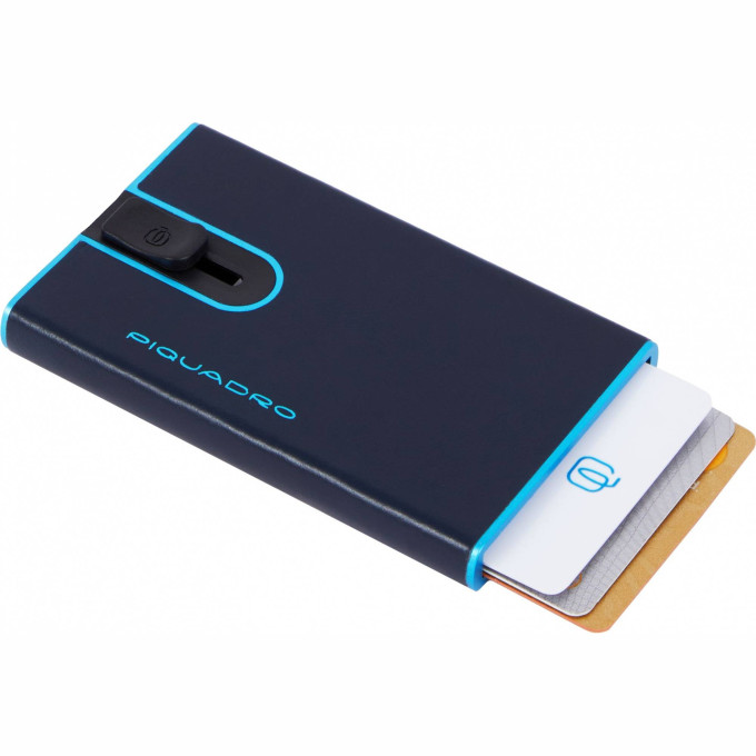 Чехол для кредитных карт PIQUADRO BLUE SQUARE PP4825B2BLR/BLU2 темно-синий