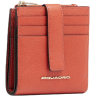 Чехол для кредитных карт PIQUADRO PATRICIA PP6843W140R/AR коралловый кожа