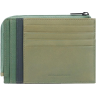 Чехол для кредитных карт PIQUADRO STEVE PU1243S131R/VE зеленый