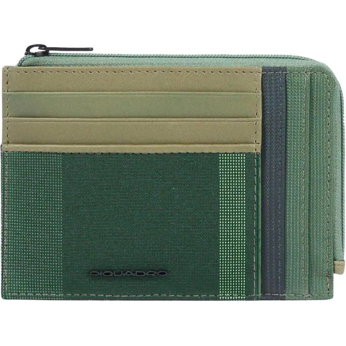 Чехол для кредитных карт PIQUADRO STEVE PU1243S131R/VE зеленый
