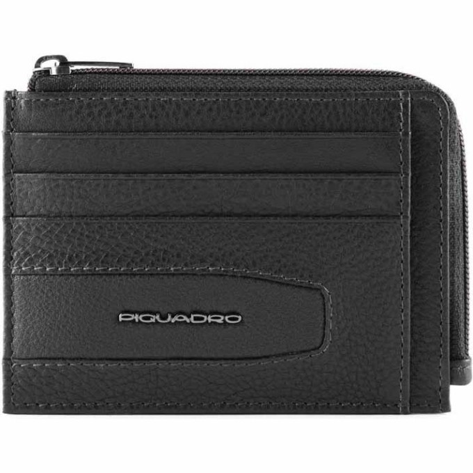 Чехол для кредитных карт PIQUADRO W101 PP4822W101R/N (черный)