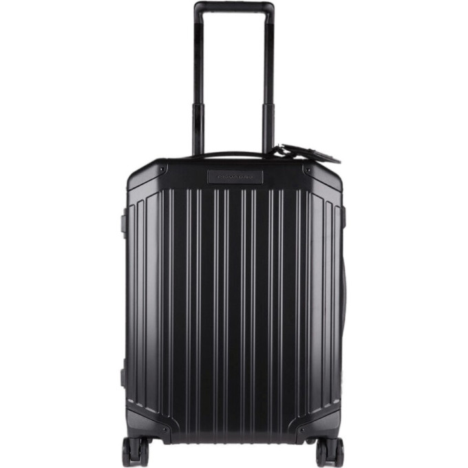 Чемодан Piquadro ALU (BV4425ALUS-N) 40x55x20см 37л. 4.590кг. алюминий/кожа черный