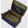 Чемодан PIQUADRO BRIEF2 (BV6650BR2/BLU) 30x68x45см ткань синий