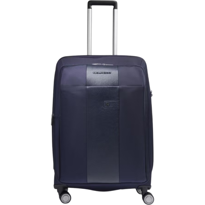 Чемодан PIQUADRO BRIEF2 (BV6650BR2/BLU) 30x68x45см ткань синий