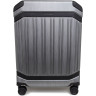 Чемодан PIQUADRO PQ LIGHT PREMIUM BV4425PQLP/GRN 40x55x20см 37л 2.8кг поликарбонат/алюминий/натуральная кожа серый