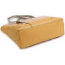 Деловая сумка женская PIQUADRO CIRCLE BD3336W92/GBE шафрановый/бежевый натуральная кожа