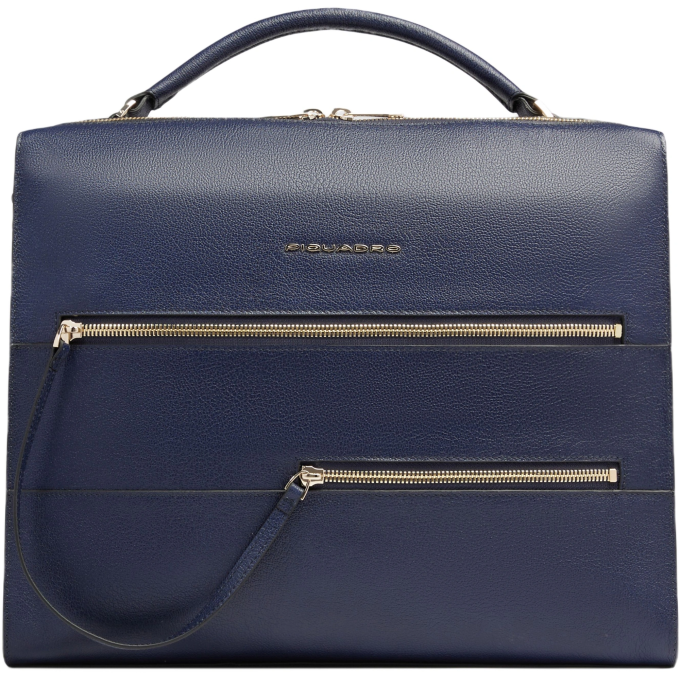 Деловая сумка женская PIQUADRO PATRICIA CA4098W140/BLU с отделением для ноутбука 14