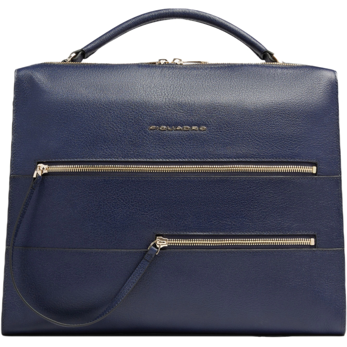 Деловая сумка женская PIQUADRO PATRICIA CA6774W140/BLU с отделением для ноутбука 14
