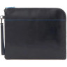 Клатч PIQUADRO BLUE SQUARE REVAMP AC6099B2VR/N черный