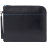 Клатч PIQUADRO BLUE SQUARE REVAMP AC6099B2VR/BLU синий