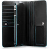 Кошелек женский PIQUADRO BLUE SQUARE PD4573B2R/N (черный)