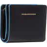 Кошелек женский PIQUADRO BLUE SQUARE PD6660B2R/N черный