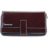 Кошелек женский PIQUADRO BLUE SQUARE PD1354B2R/MO (красное дерево)