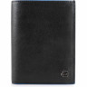 Кошелек мужской PIQUADRO B2S PU257B2SR/N (черный)