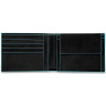 Кошелек мужской PIQUADRO BLUE SQUARE PU257B2R/N (черный)
