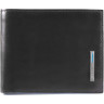 Кошелек мужской PIQUADRO BLUE SQUARE PU4518B2R/N (черный)
