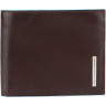 Кошелек мужской PIQUADRO BLUE SQUARE PU3891B2R/MO коричневый