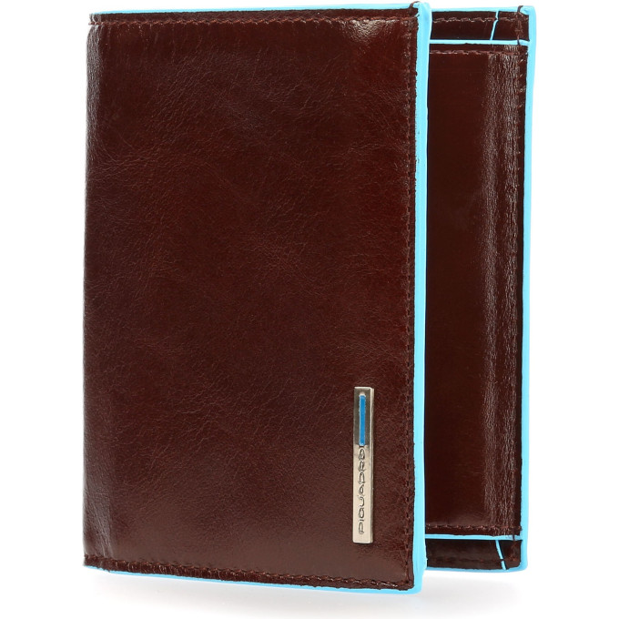 Кошелек мужской PIQUADRO BLUE SQUARE PU1740B2/MO красное дерево
