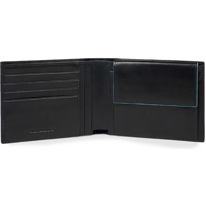 Кошелек мужской PIQUADRO BLUE SQUARE REVAMP PU257B2VR/N черный