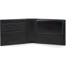 Кошелек мужской PIQUADRO BLUE SQUARE REVAMP PU257B2VR/N черный