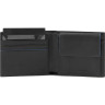 Кошелек мужской PIQUADRO BLUE SQUARE REVAMP PU4188B2VR/N черный