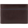 Кошелек мужской PIQUADRO BLUE SQUARE REVAMP PU257B2VR/MO коричневый