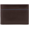 Кошелек мужской PIQUADRO BLUE SQUARE REVAMP PU4188B2VR/MO коричневый