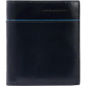 Кошелек мужской PIQUADRO BLUE SQUARE REVAMP PU5964B2VR/BLU темно-синий