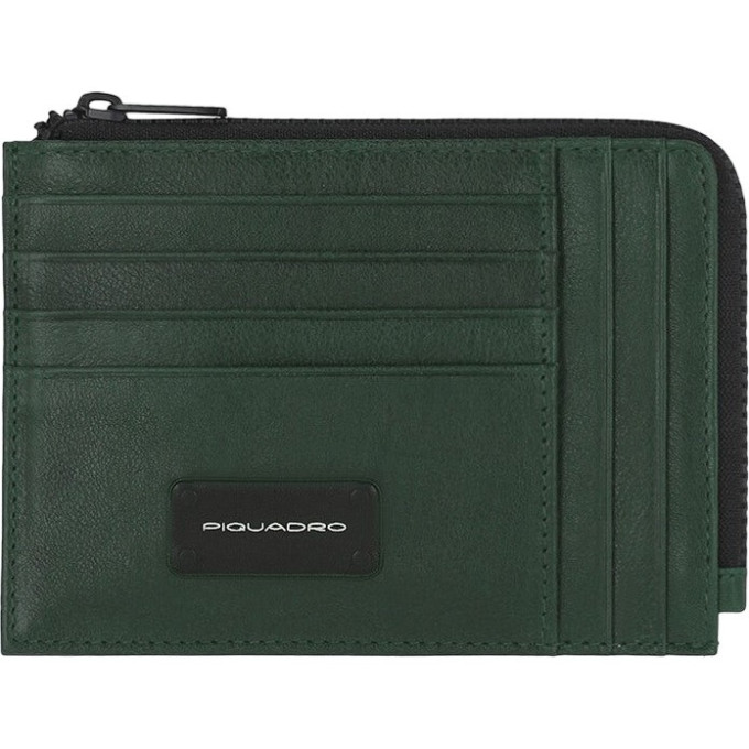 Кошелек мужской PIQUADRO HARPER PU1243APR/VE3 зеленый натур.кожа