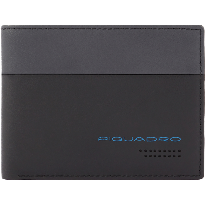 Кошелек мужской PIQUADRO URBAN PU257UB00R/NGR черный/серый