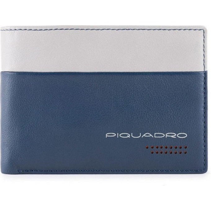 Кошелек мужской PIQUADRO URBAN PU1392UB00R/BLGR (синий/серый)