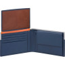 Кошелек мужской PIQUADRO URBAN PU1392UB00R/BLGR (синий/серый)