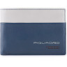Кошелек мужской PIQUADRO URBAN PU257UB00R/BLGR (синий/серый)