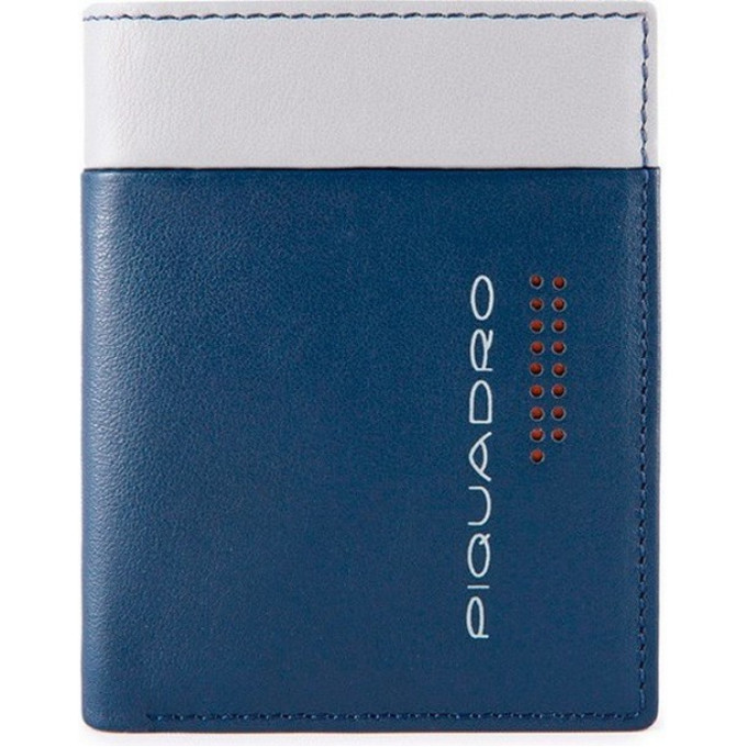 Кошелек мужской PIQUADRO URBAN PU3244UB00R/BLGR (синий/серый)