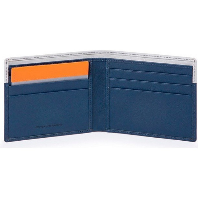 Кошелек мужской PIQUADRO URBAN PU3891UB00R/BLGR (синий/серый)