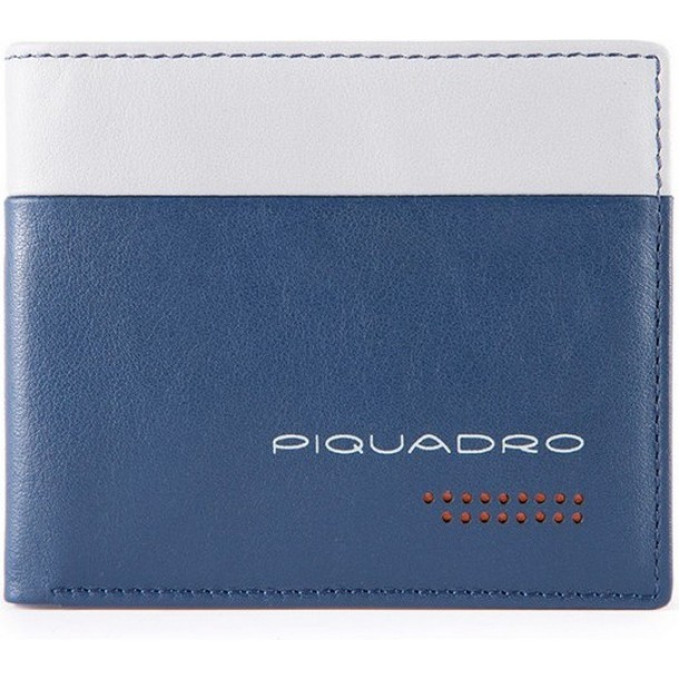 Кошелек мужской PIQUADRO URBAN PU4823UB00R/BLGR (синий/серый)