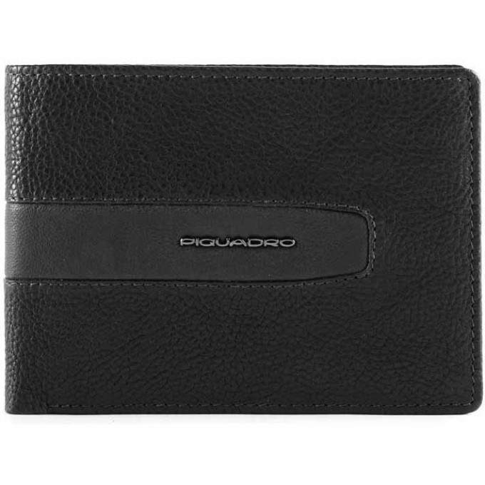 Кошелек мужской PIQUADRO W101 PU1392W101R/N (черный)
