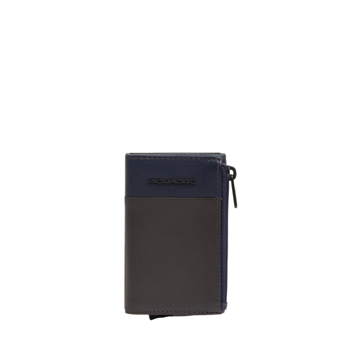 Кошелек PIQUADRO HARPER PP5585APR/BLUTM синий/коричневый