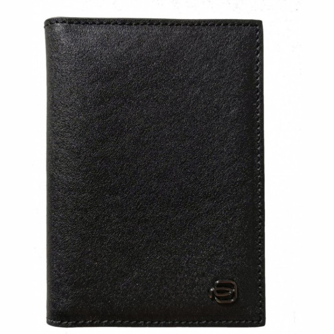 Обложка для документов PIQUADRO BLACK SQUARE PP5256B3/N черный