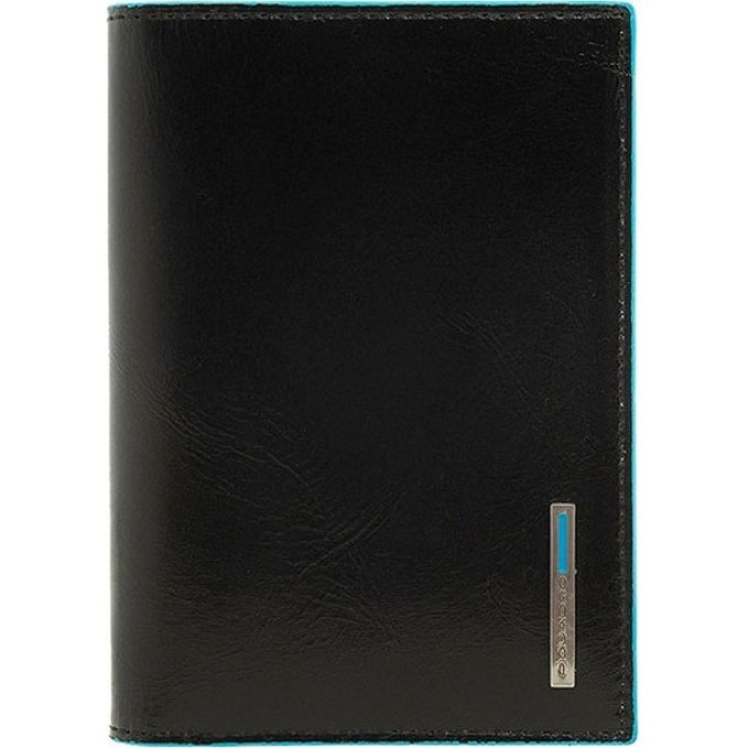 Обложка для документов PIQUADRO BLUE SQUARE PP5256B2/N черная
