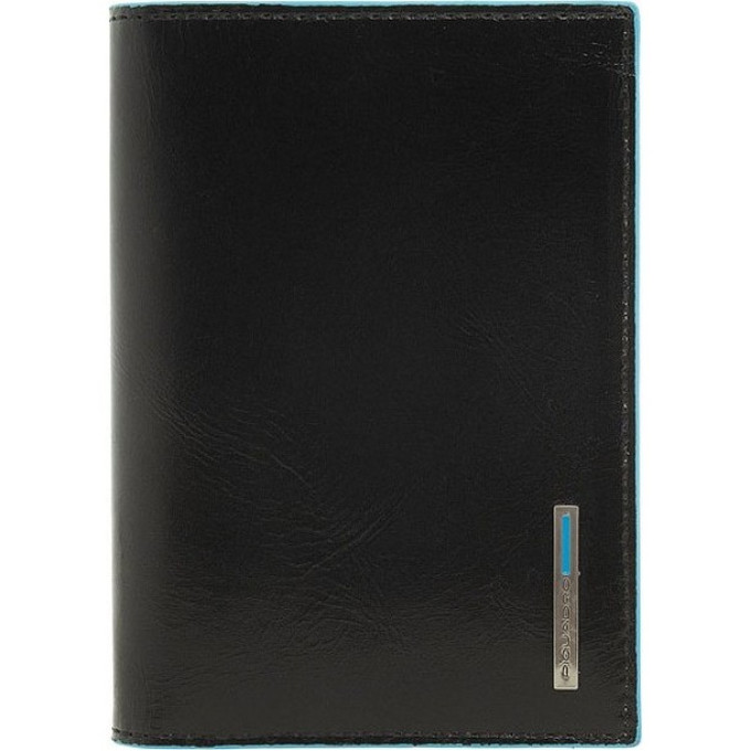 Обложка для документов PIQUADRO BLUE SQUARE AS379B2/N (черный)