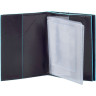 Обложка для документов PIQUADRO BLUE SQUARE PP5246B2R/N черный