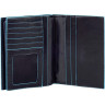 Обложка для документов PIQUADRO BLUE SQUARE PP5246B2R/N черный